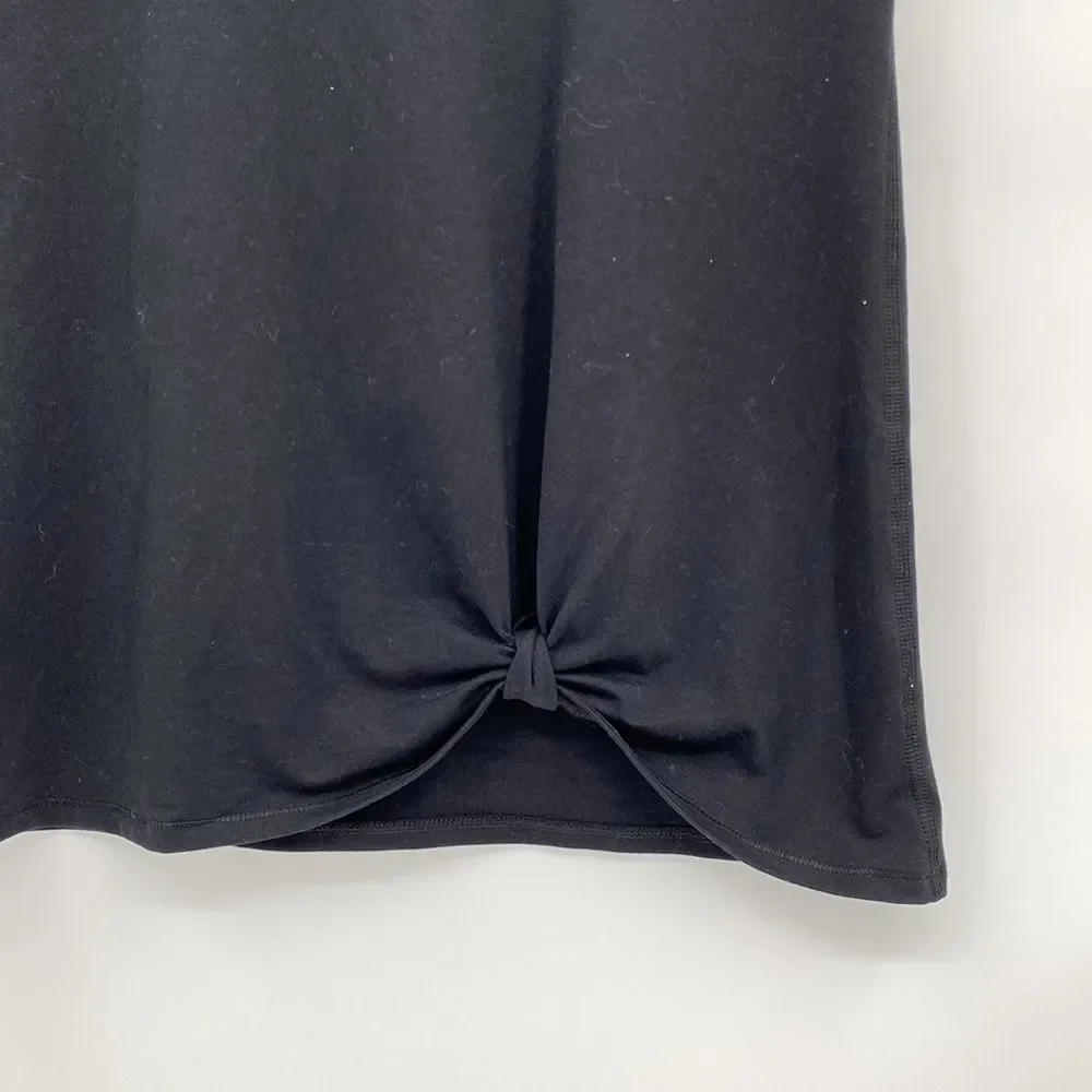 All in Motion Target Activewear Short Sleeve Tie Front Workout Shirt XL 14/16